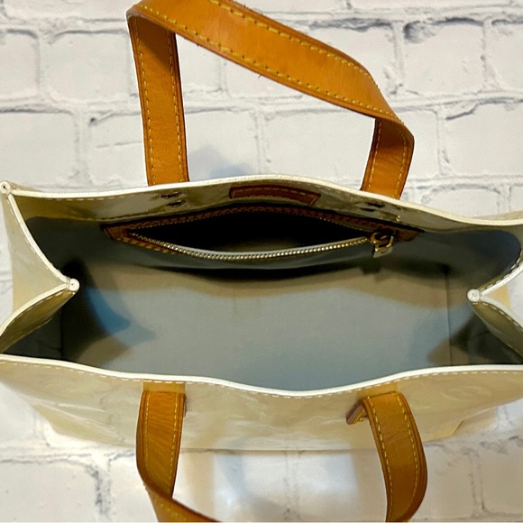 Louis Vuitton Vernis Reade PM Yellow Tote - EUC - Picture 2 of 15